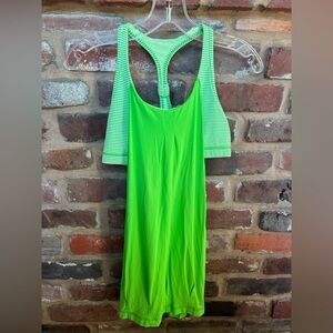 Lululemon Vibrant Green Racerback Top